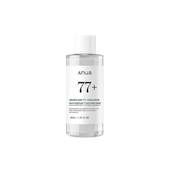 Anua Heartleaf 77% Hyaluron Soothing Toner 40ml