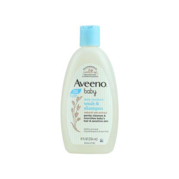 Aveeno Baby Wash & Shampoo Lightly Scented 236ml