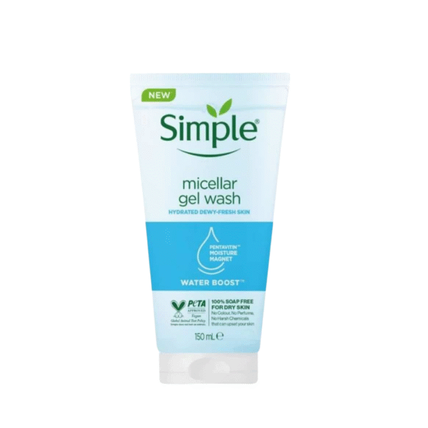 Simple Water Boost Micellar Facial Gel Wash 150ml
