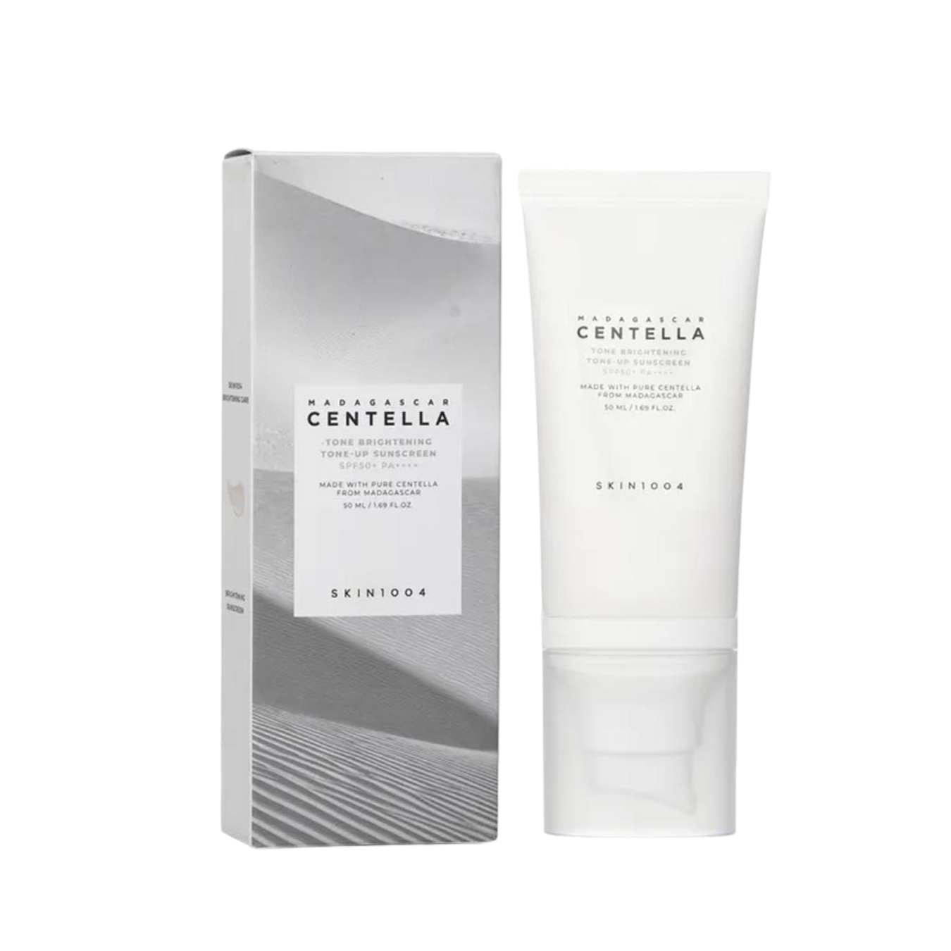 Untitled design (5) Skin 1004 Madagascar Centella Tone Brightening Tone Up Sunscreen Spf50++ Pa++ 50ml - Image 1