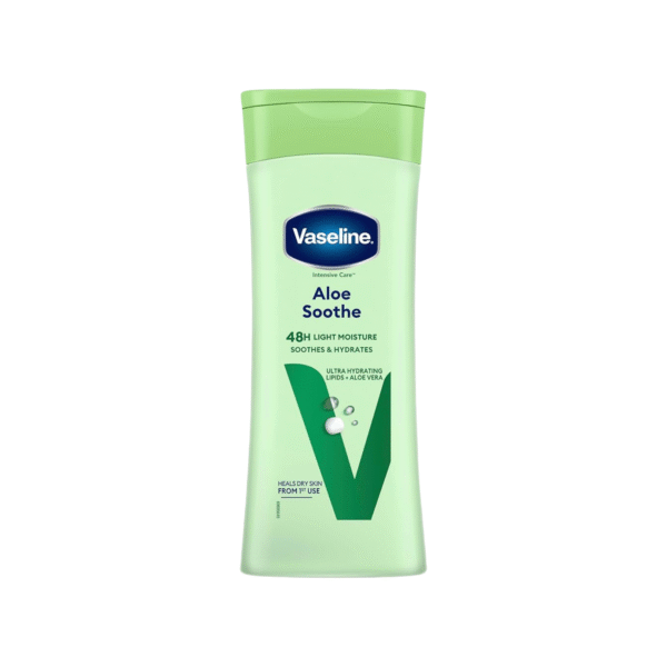 Vaseline Intensive Care Aloe Soothe 48H Light Moisture Body Lotion 400ml