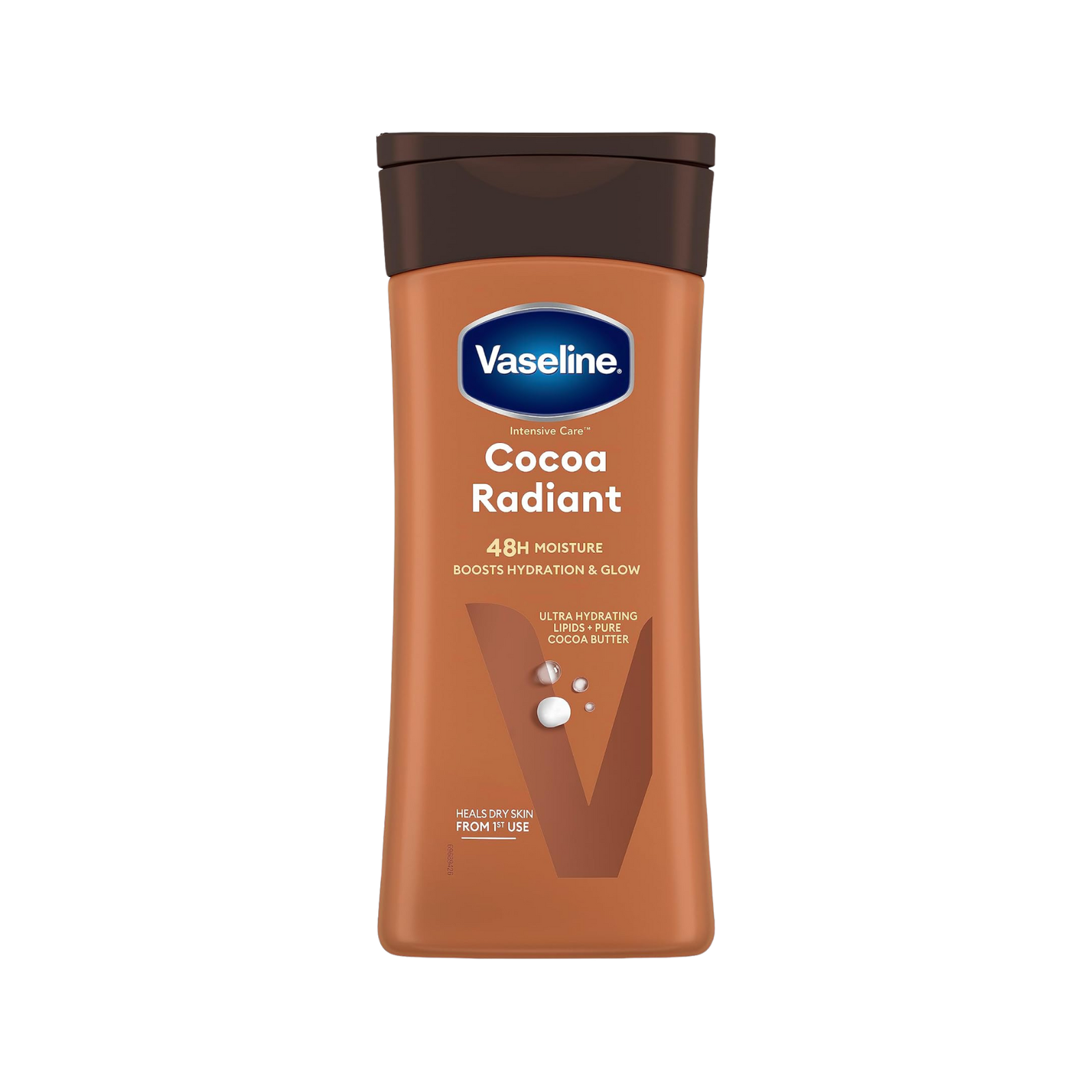Untitled design (5) Vaseline Intensive Care Cocoa Radiant 48H Moisture Body Lotion 200ml - Image 1