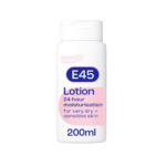 E45 24 Hour Moisturisation Lotion for Very Dry + Sensitive Skin 200ml