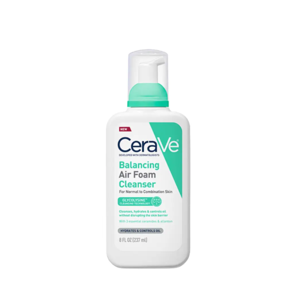 Cerave Balancing Air Foam Cleanser For Normal to Combination Skin 237ml