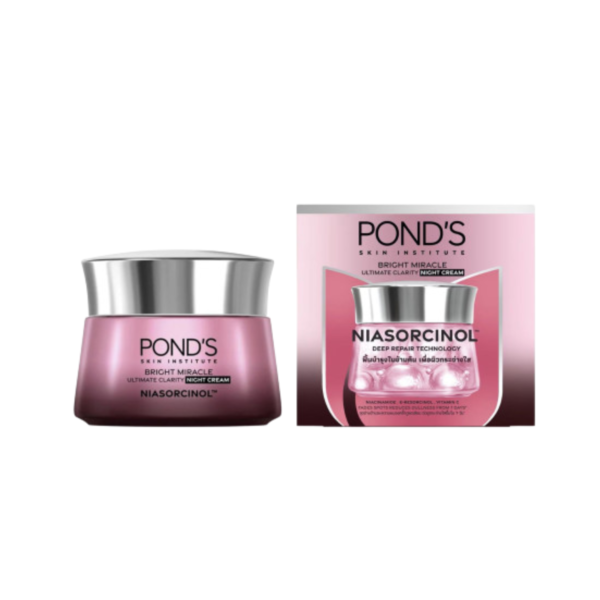 Pond's Bright Miracle Ultimate Clarity Niasorcinol Night Cream 45g