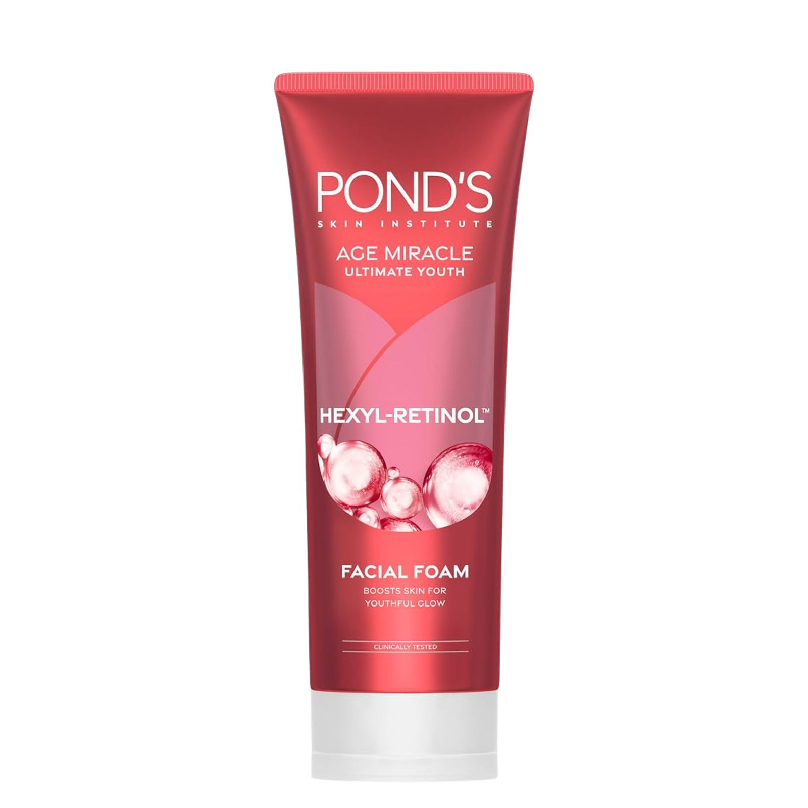 Untitled design - 2026-01-27T200824.918 Ponds Age Miracle Ultimate Youth Hexyl Retinol Facial Foam - 90g - Image 1