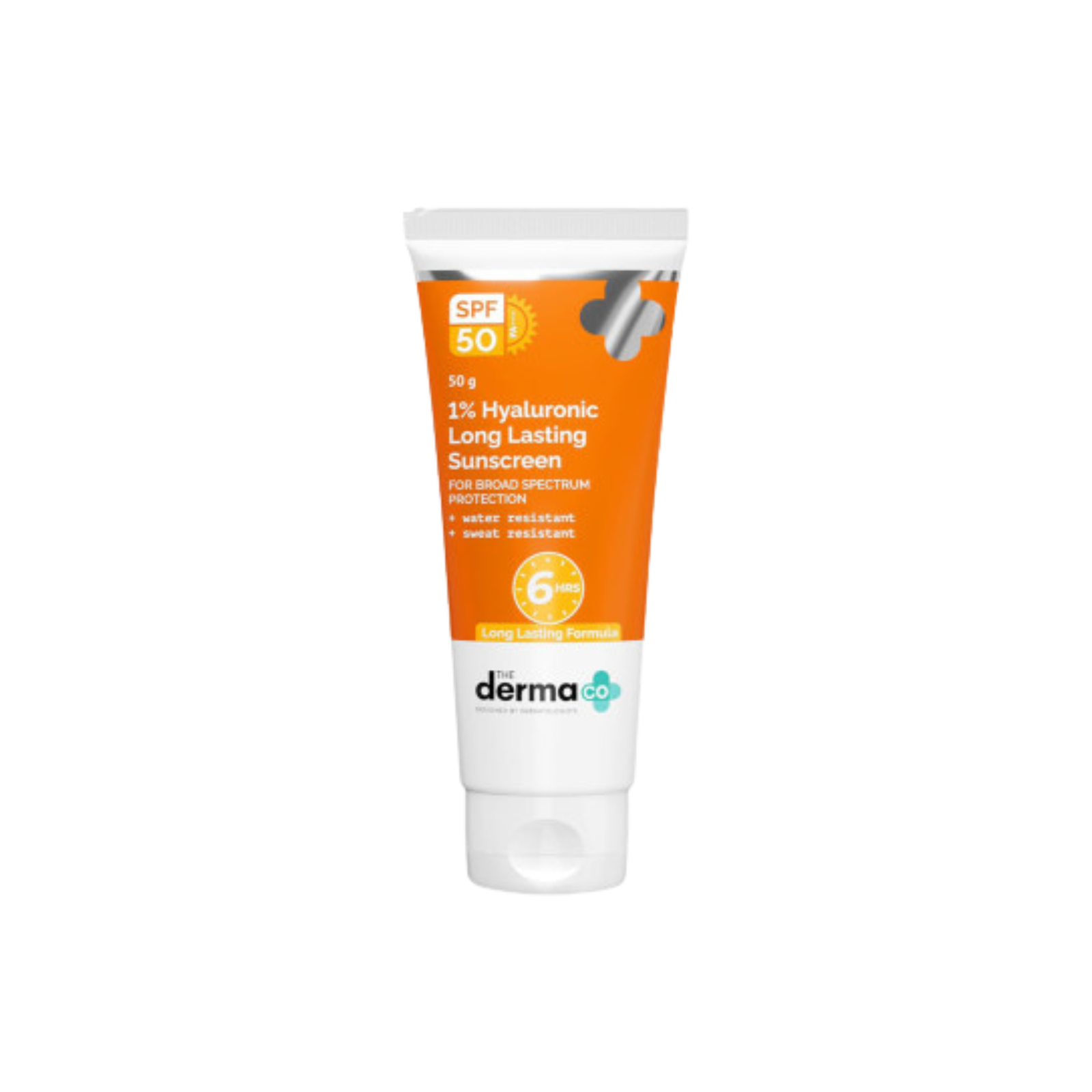 Untitled design - 2026-01-31T222153.674 The Derma Co 1% Hyaluronic Long Lasting Sunscreen Spf 50 Pa++++ 50g - Image 1