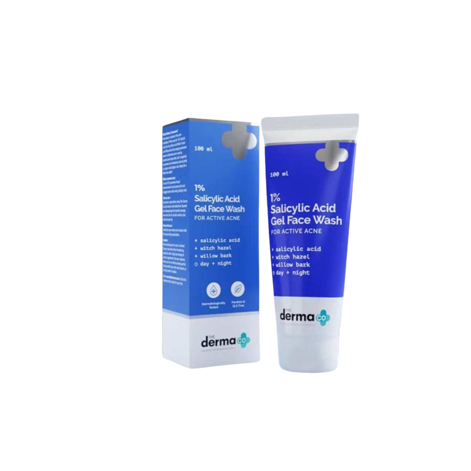 Untitled design - 2026-01-31T222906.782 The Derma Co 1% Salicylic Acid Gel Daily Face Wash 100ml - Image 1