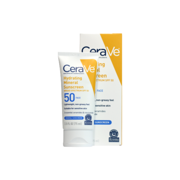 Cerave Hydrating Sunscreen Broad Spectrum SPF50 75ml