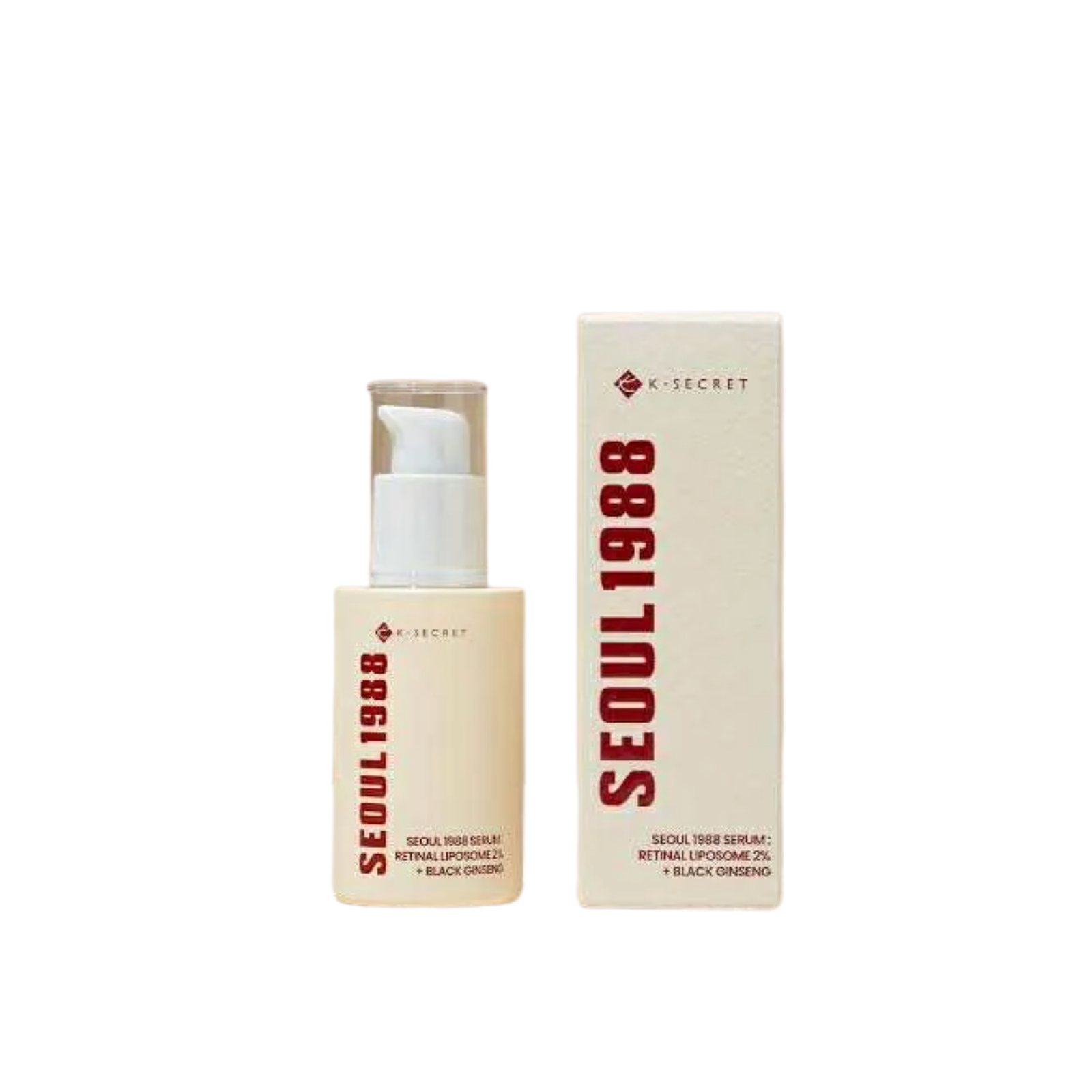 Untitled design (43) K-Secret Retinal Liposome 2% + Black Ginseng Seoul 1988 Serum 30ml - Image 1