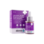 The Derma Co 15% AHA + 1% BHA Beginner Face Peeling Solution 30ml