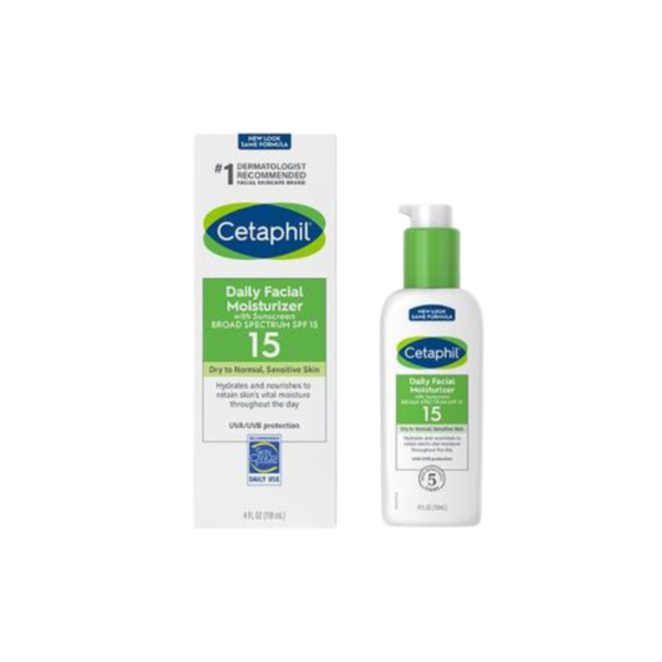 Cetaphil Daily Facial Moisturizer Sunscreen SPF 15 118ml