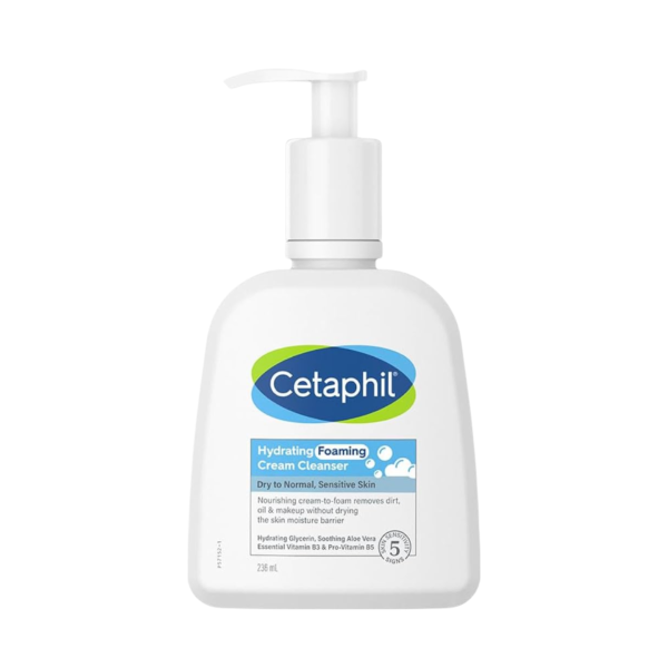 Cetaphil Hydrating Foaming Cream Cleanser 236ml