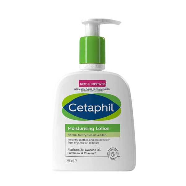 Cetaphil Moisturising Lotion Normal to Dry, Sensitive Skin 236ml