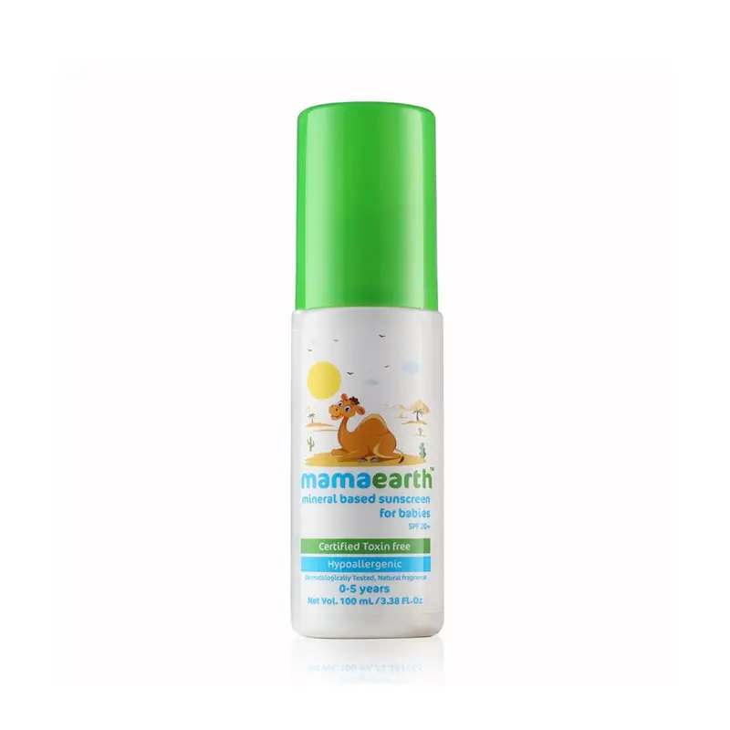 download (88) Mamaearth Mineral Based Sunscreen For Babies SPF 20+100g - Image 1