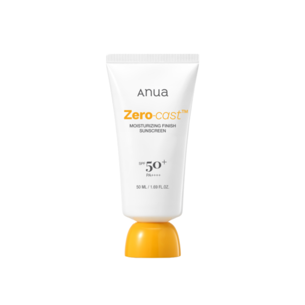 Anua Zero-cast Moisturizing Finish Sunscreen SPF 50+ PA++++ 50ml
