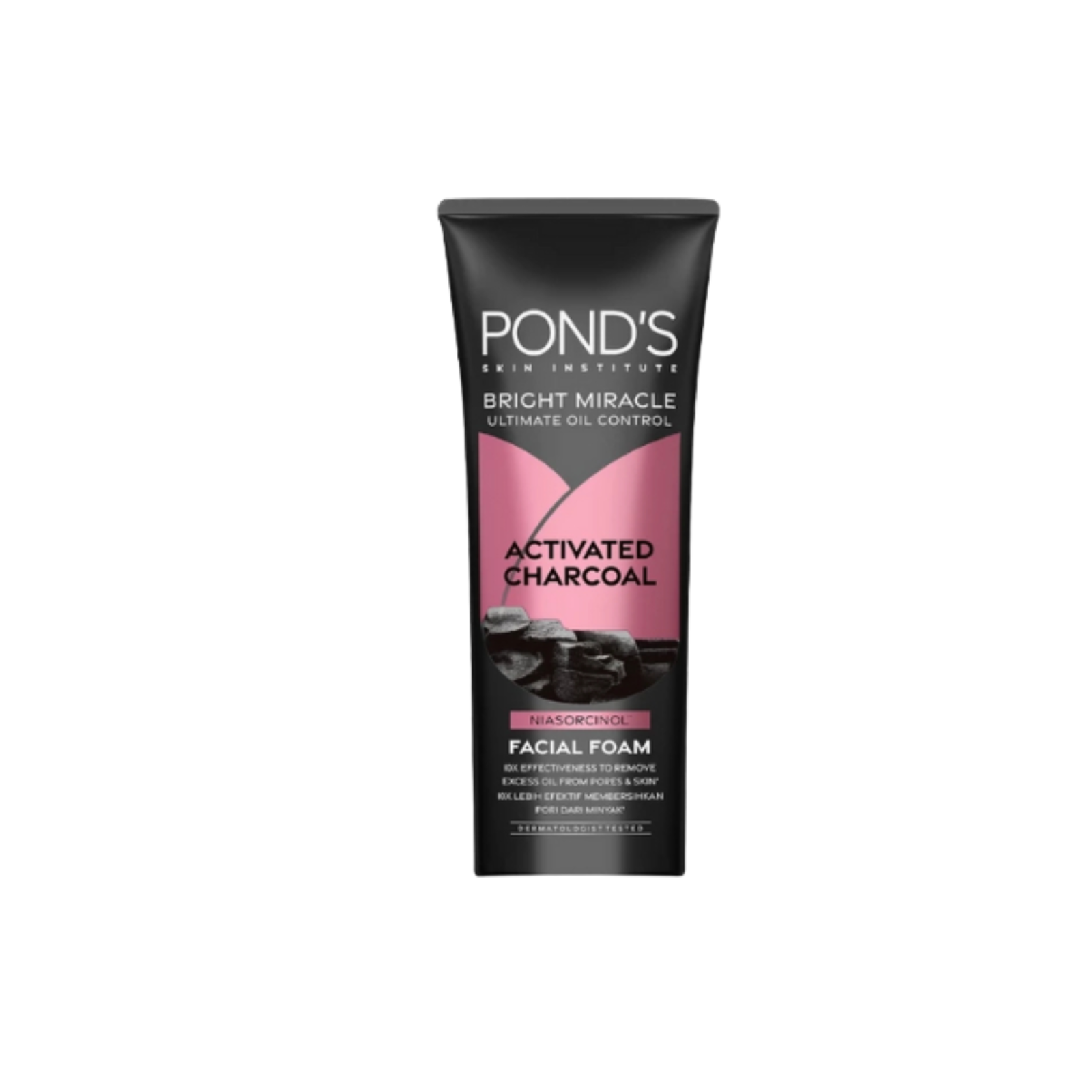 Mart Space (11) Pond's Bright Miracle Ultimate Oil Control Activated Charcoal Facial Foam 100g - Image 1