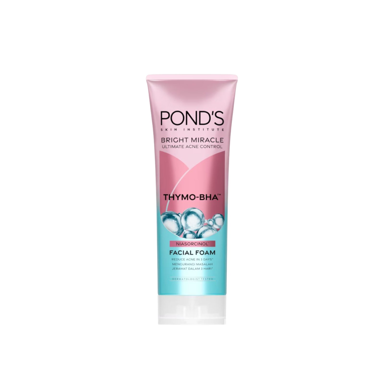 Mart Space (3) Pond's Bright Miracle Ultimate Acne Control Thymo-Bha Facial Foam 100g - Image 1