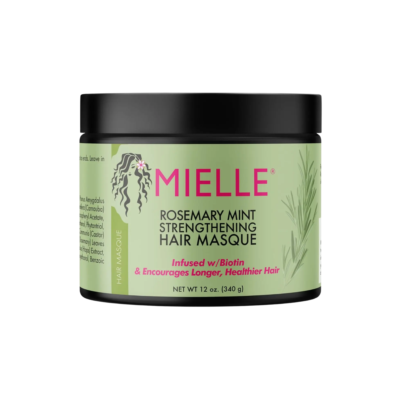 Tips to Keep your Skin Healthy and Moisturized (23) Mielle Rosemary Mint Strengthening Hair Masque 340g - Image 1