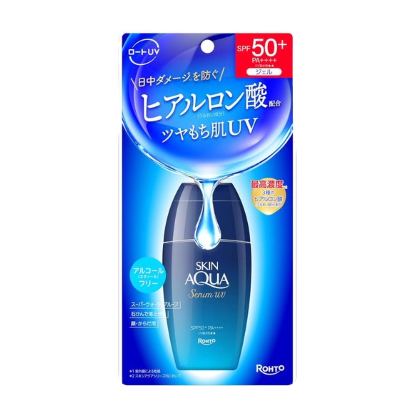 Mart Space - 2026-05-07T124153.811 Rohto Skin Aqua Serum UV SPF50+ PA++++ 70g - Image 1