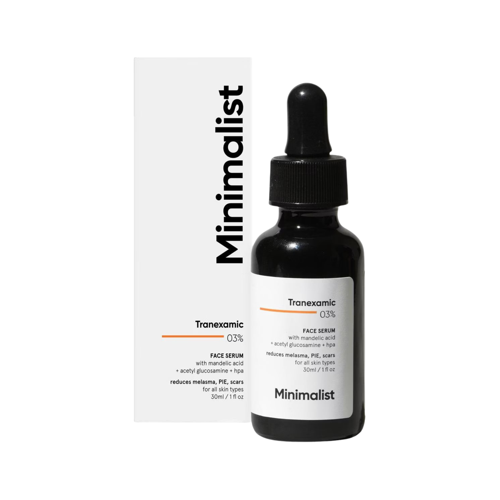 Mart Space - 2026-05-08T173540.609 Minimalist Tranexamic 03% Face Serum 30ml - Image 1