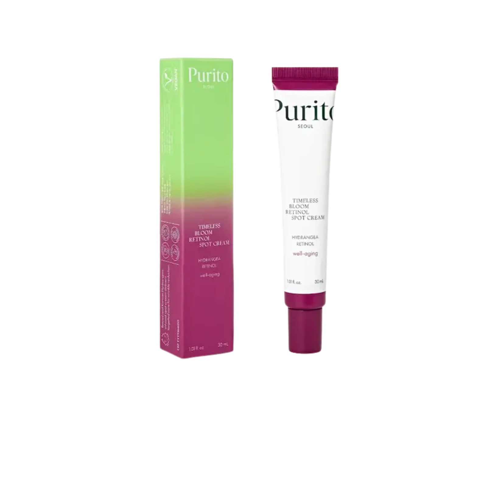 Mart Space - 2026-05-09T185545.347 Purito Timeless Bloom Retinol Spot Cream 30ml - Image 1