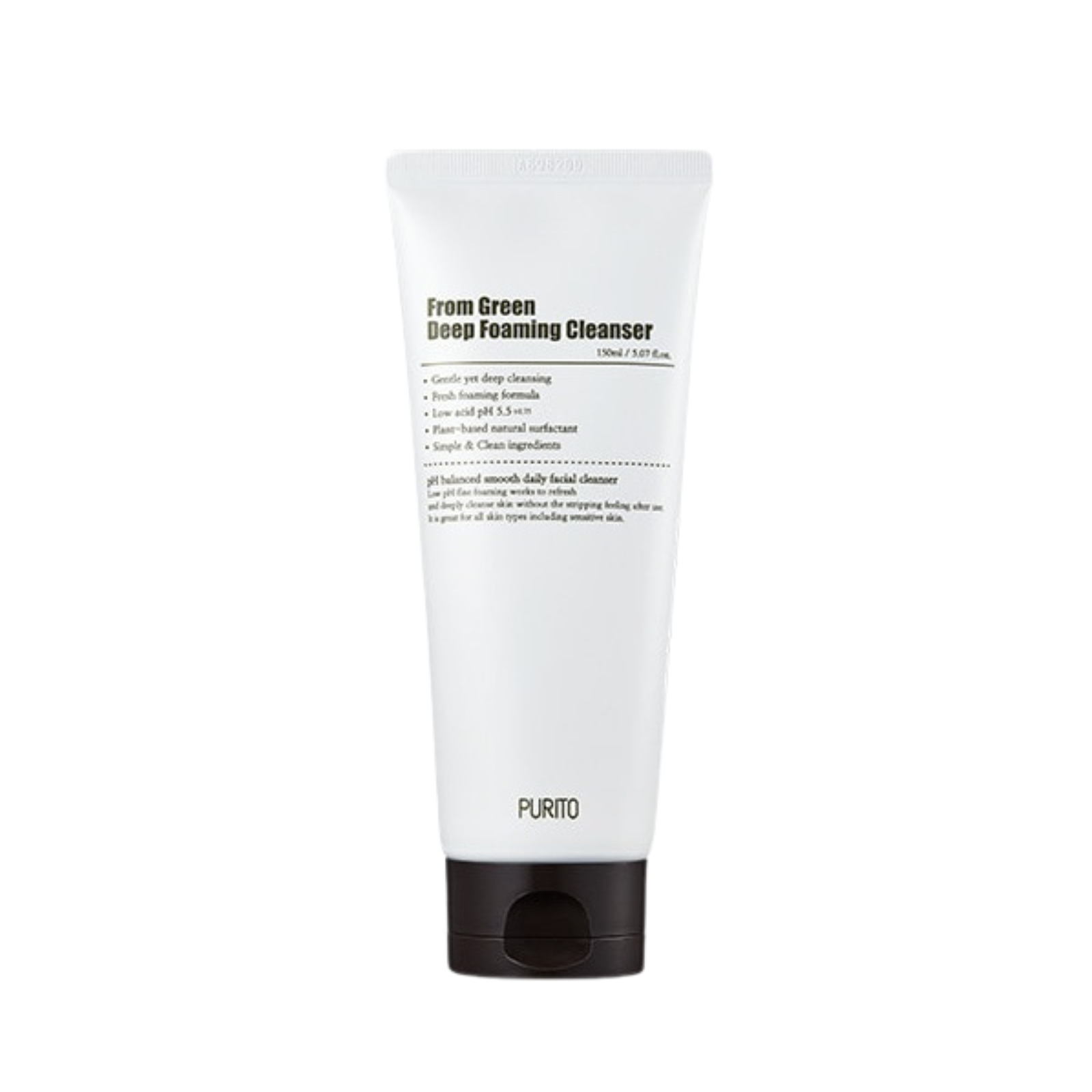 Mart Space - 2026-05-09T200928.776 Purito From Green Deep Foaming Cleanser 150ml - Image 1