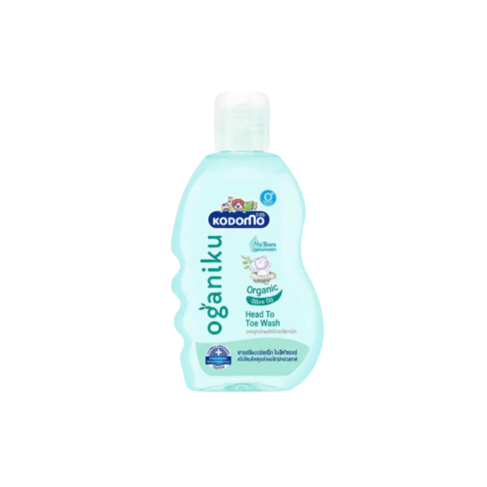 Mart Space - 2026-05-10T001755.044 Kodomo Organic Olive Oil Head To Toe Wash 100ml - Image 1