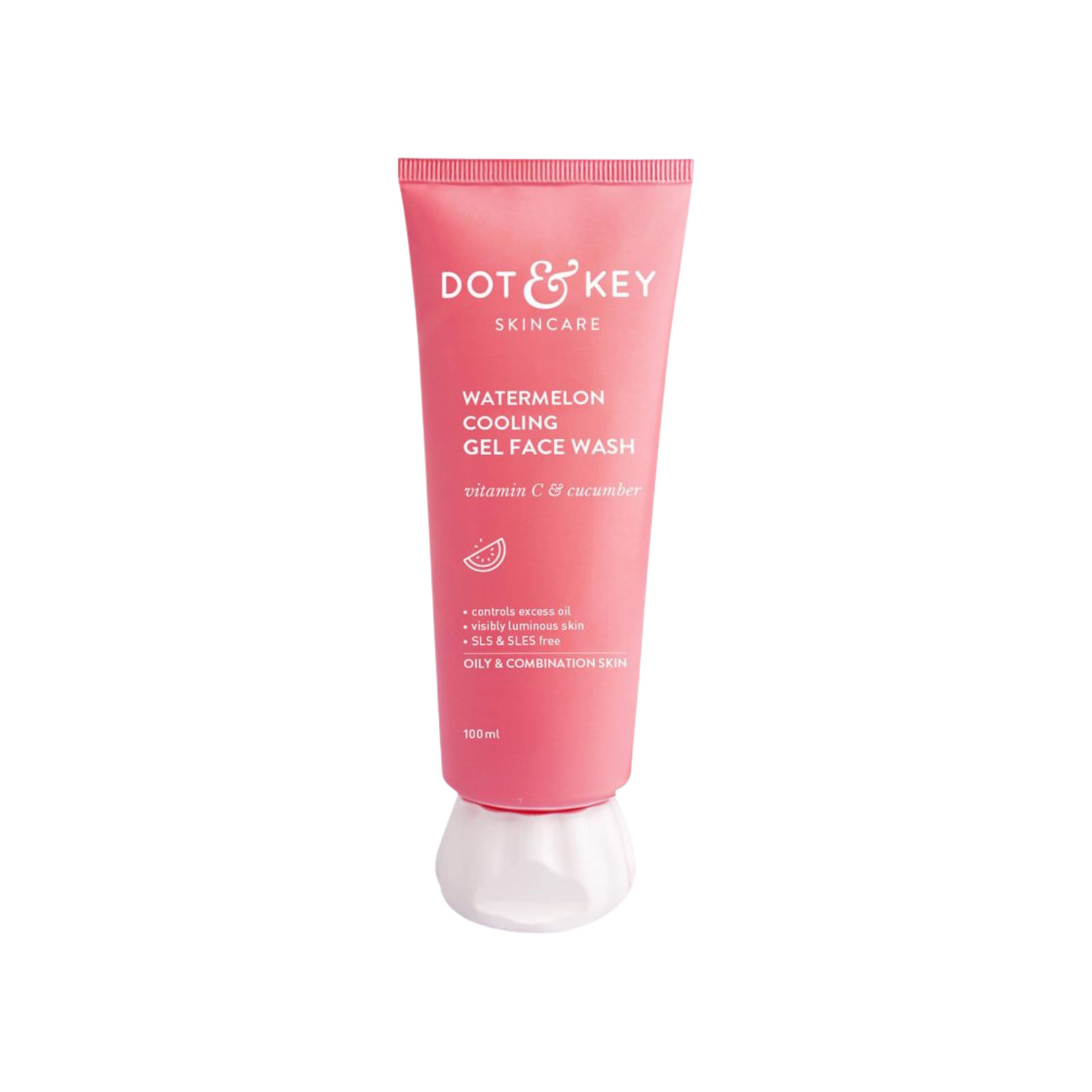 Mart Space - 2026-05-18T173149.318 Dot & Key Watermelon Cooling Gel Face Wash With Vitamin C & Cucumber 100 ml - Image 1