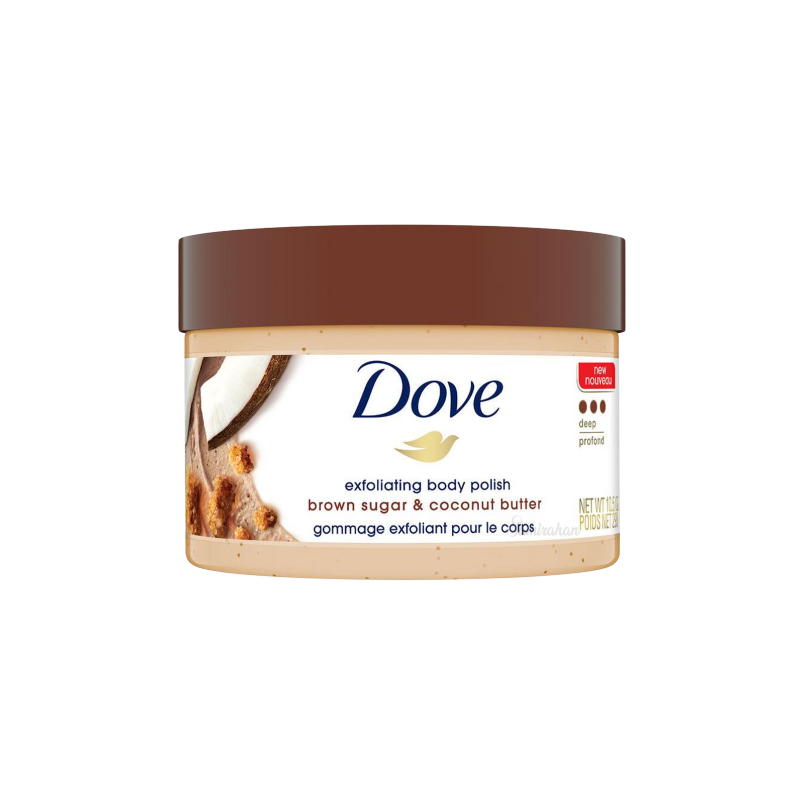 Mart Space - 2026-05-20T173607.949 Dove Brown Sugar & Coconut Butter Exfoliating Body Polish Scrub 298g - Image 1