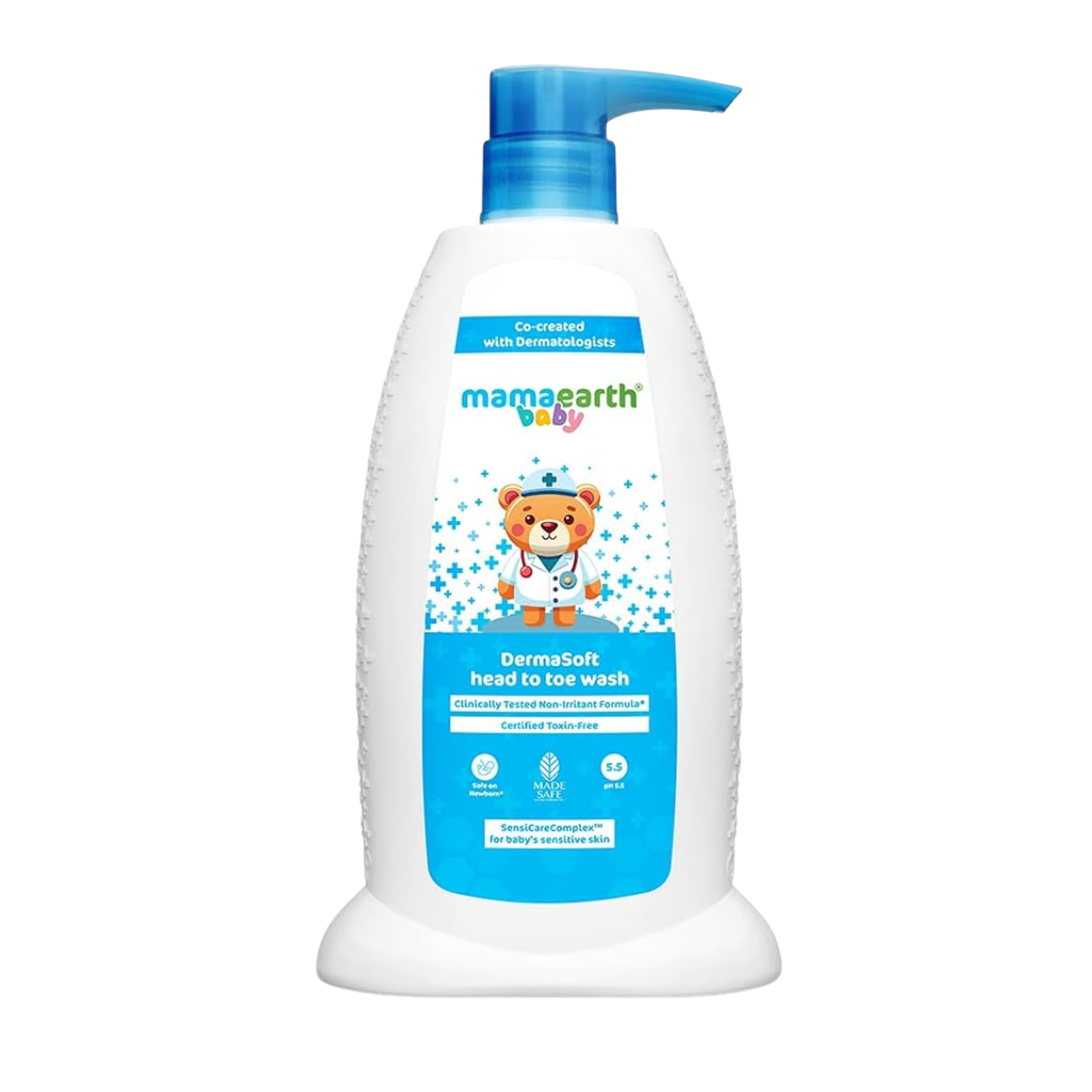 Mart Space (25) Mamaearth Baby DermaSoft Head To Toe Wash 250ml - Image 1