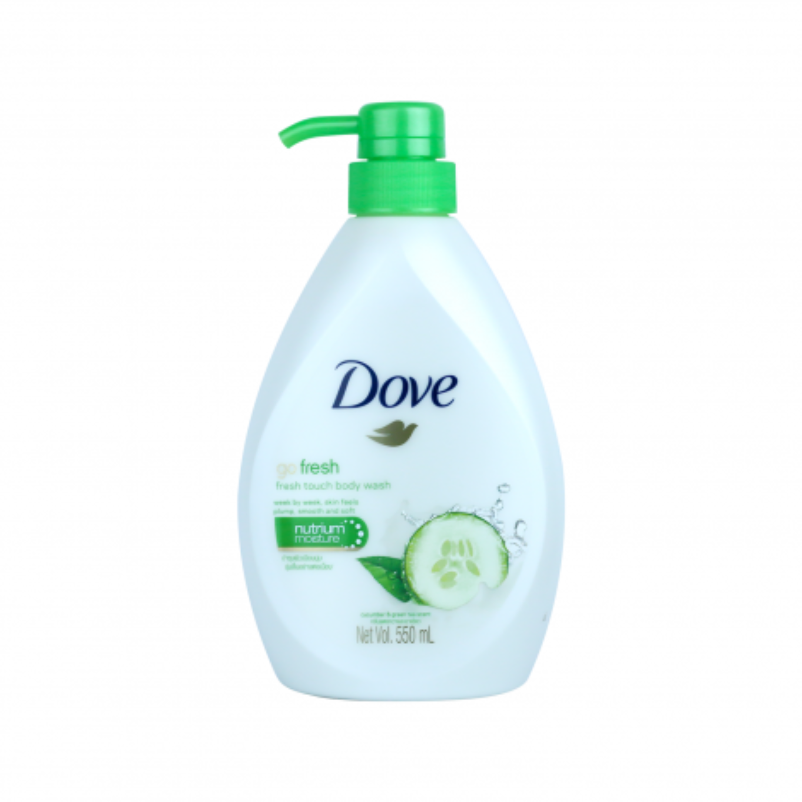 Mart Space (34) Dove Go Fresh Touch Body Wash 550ml - Image 1