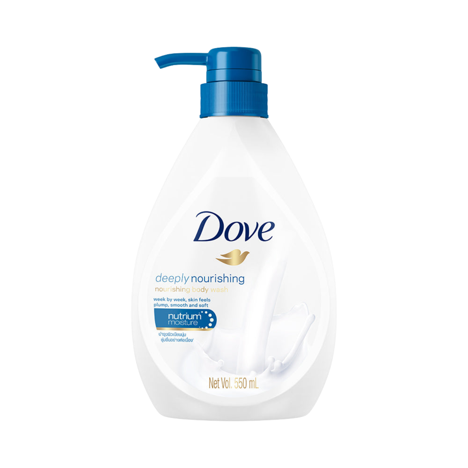 Mart Space (36) Dove Deeply Nourishing Body Wash 550ml - Image 1