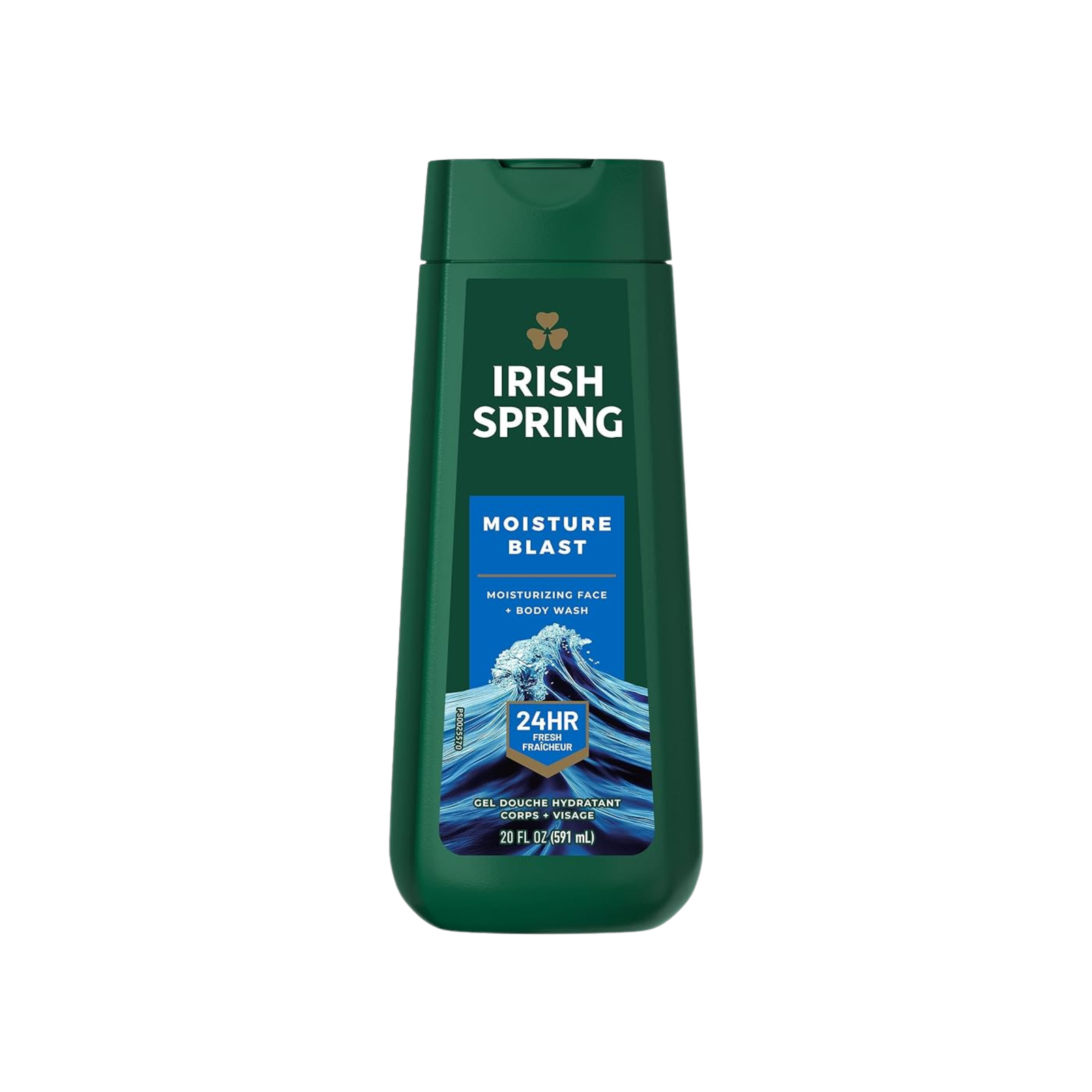 Mart Space (41) Irish Spring Moisture Blast Moisturizing Face & Body Wash 591ml - Image 1