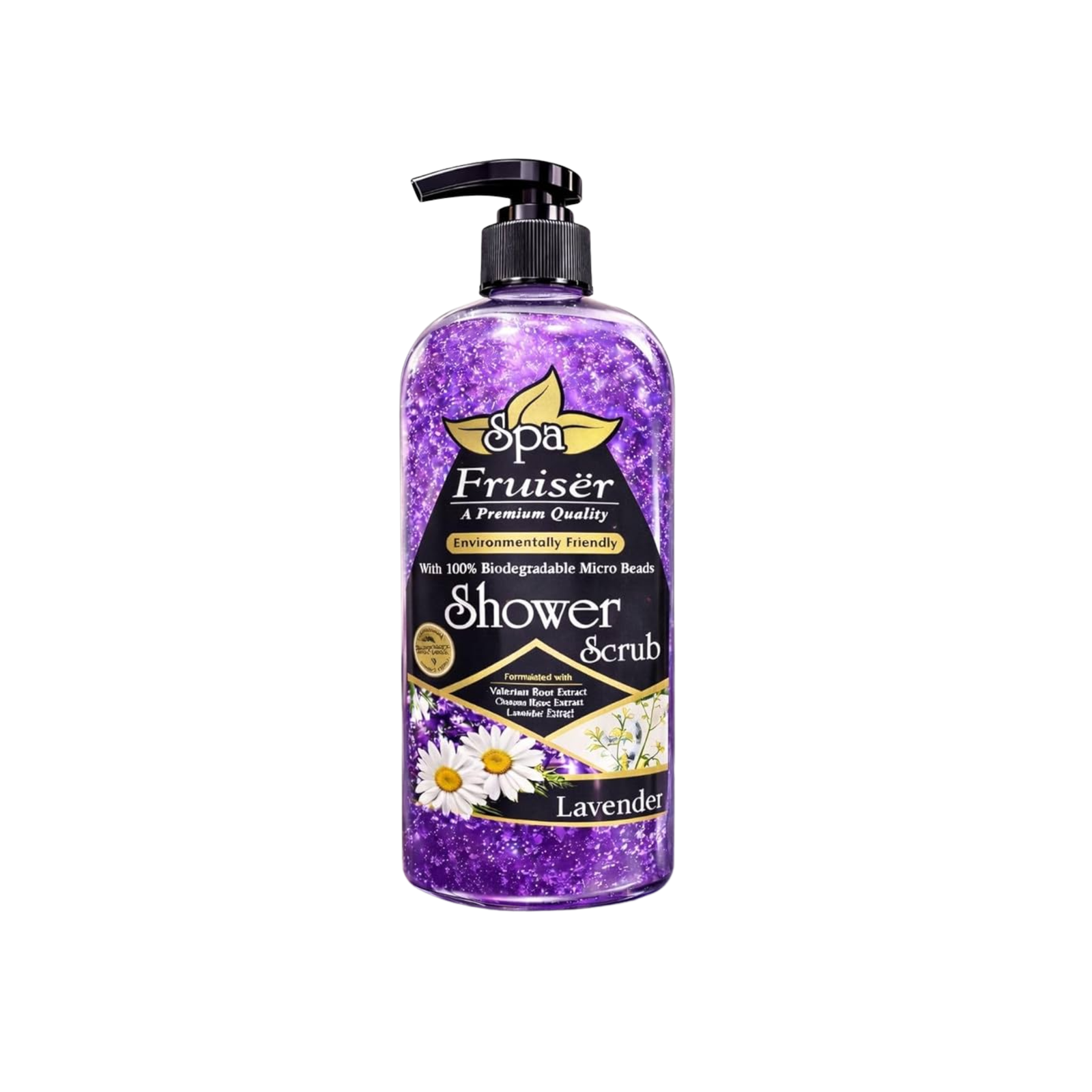 Mart Space (47) Fruiser Spa Lavender Shower Scrub 730ml - Image 1