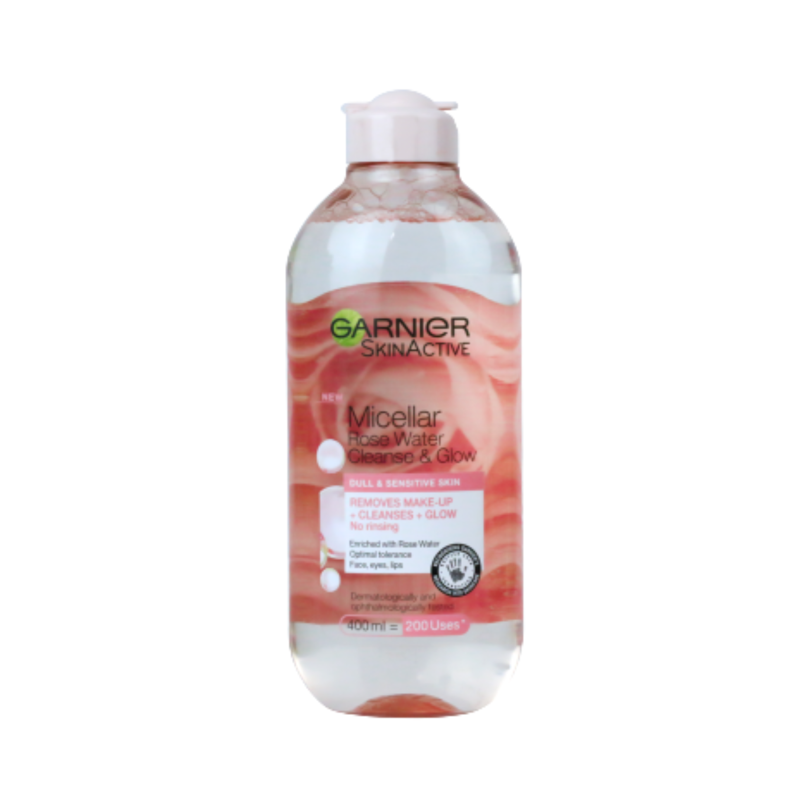 Mart Space (75) Garnier Skin Active All-in-1 Micellar Cleansing Rose Water 400ml - Image 1