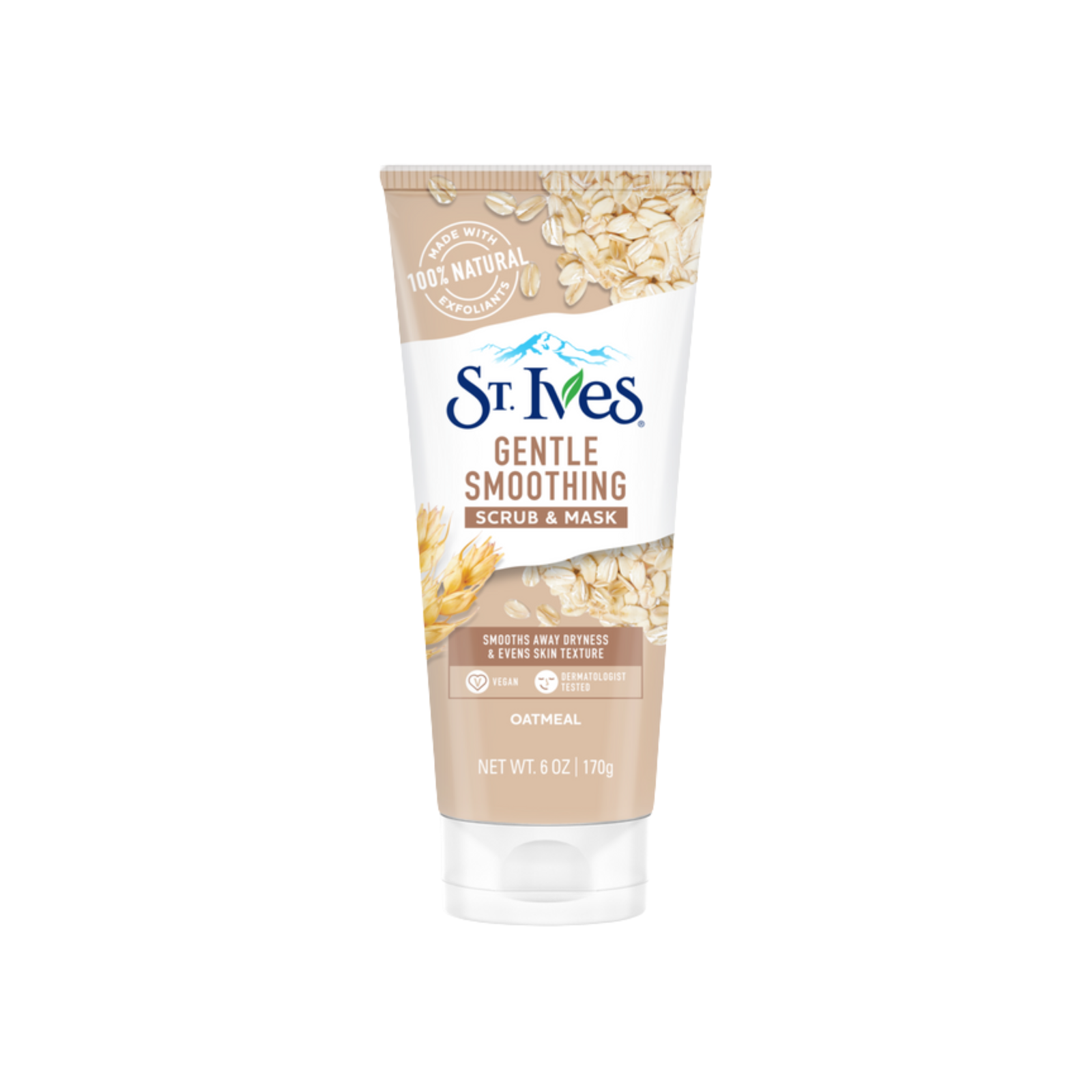 Tips to Keep your Skin Healthy and Moisturized (64) St.Ives Gentle Smoothing Oatmeal Scrub & Mask 170g - Image 1