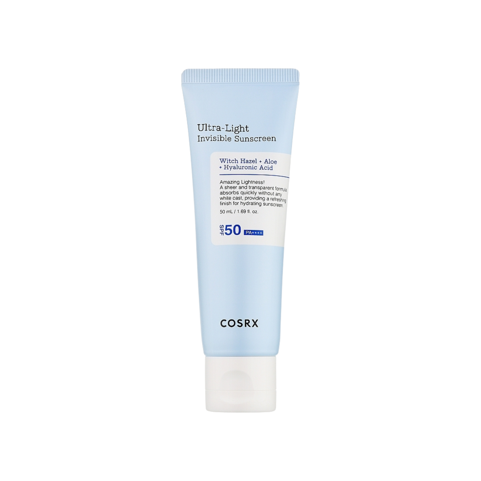 Untitled design (15) Cosrx Ultra-Light Invisible Sunscreen SPF50 PA++++ 50ml - Image 1