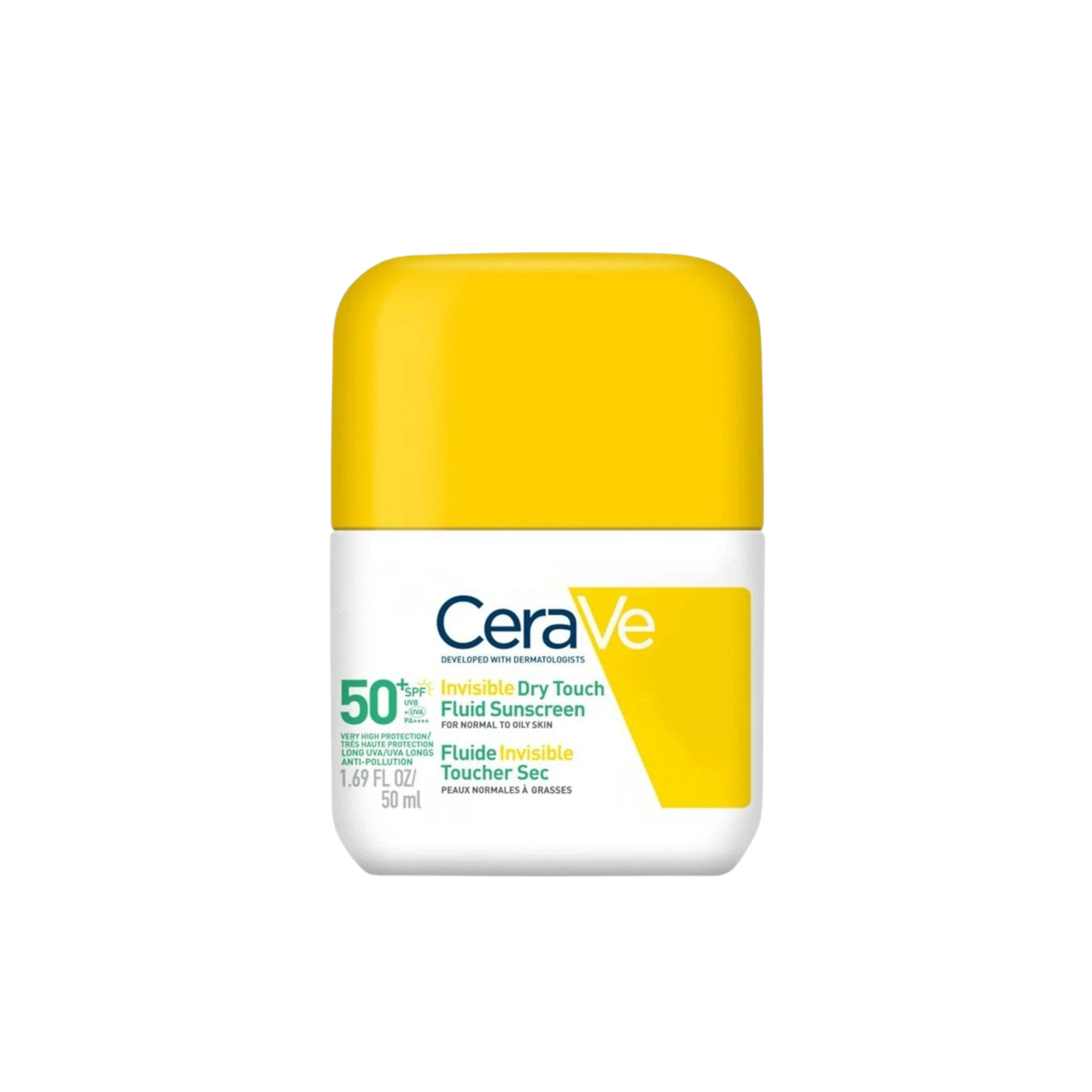 Mart Space (52) CeraVe Invisible Dry Touch Fluid Sunscreen SPF50+ 50ml - Image 1
